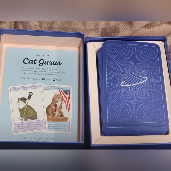 Cat Gurus Card Set (50 Advice Cards) - Picture 3 of 4